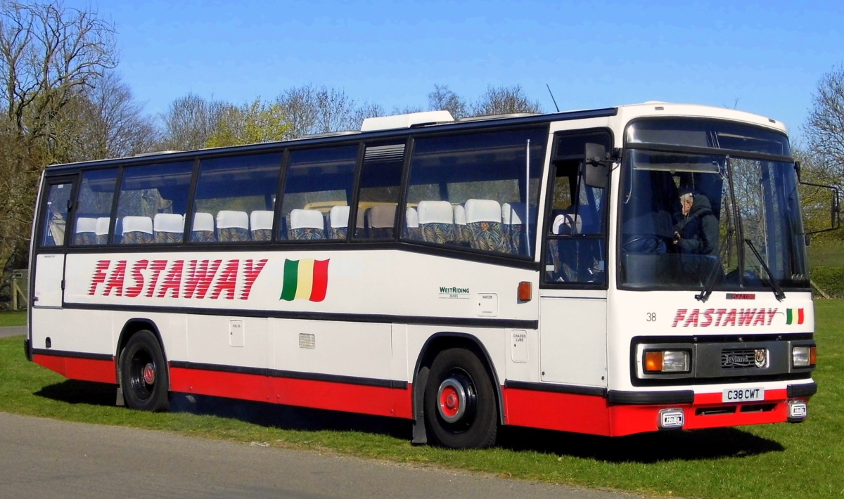 C38CWT - fleet no 38 Leyland Tiger 245 11m Plaxton Paramount 3200 MkII